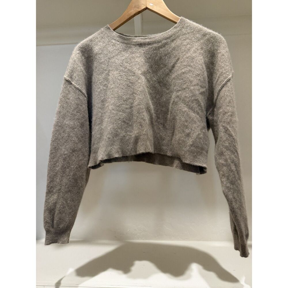 Pilcro 100% Cashmere Cropped Sweater - Medium